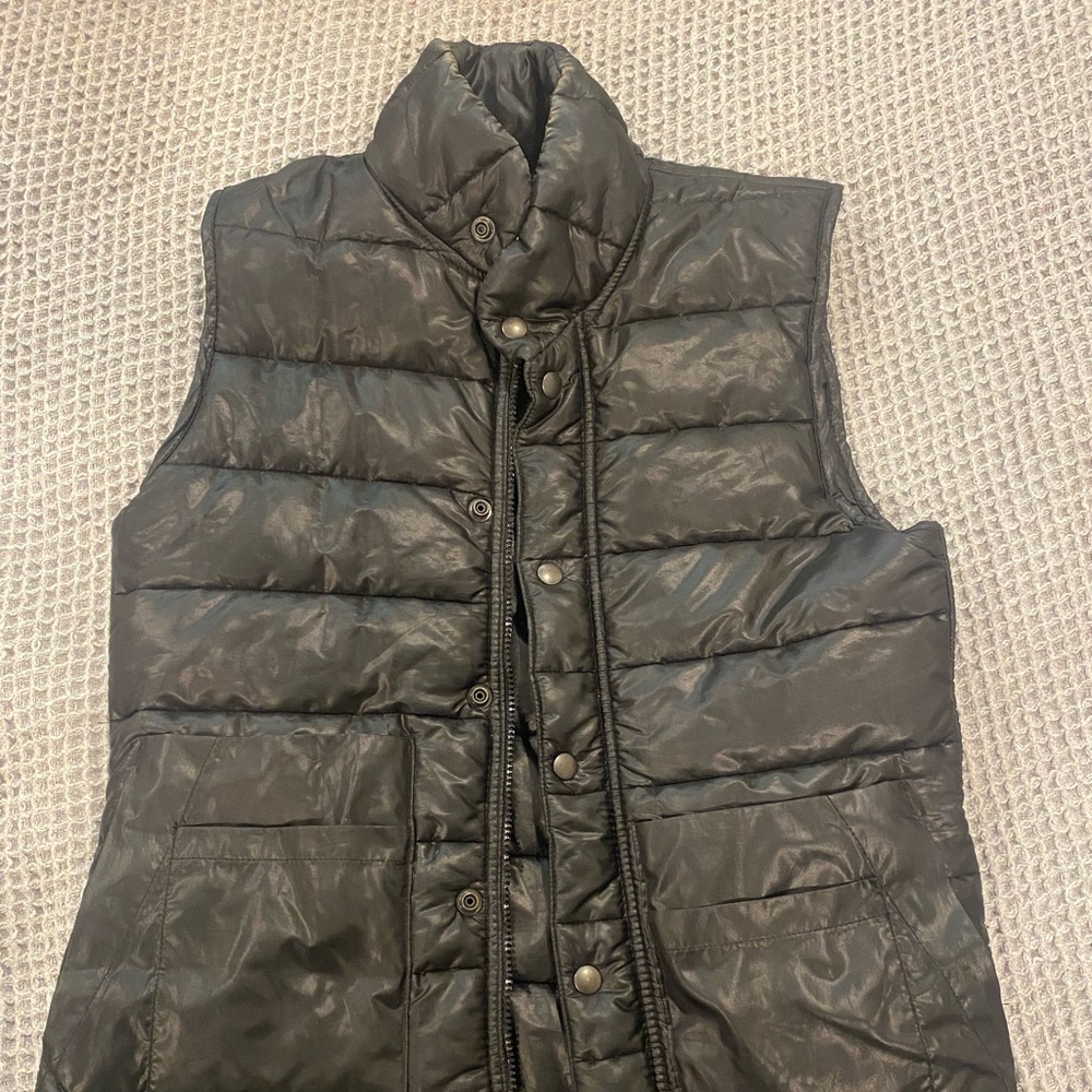 Black Puffer Vest